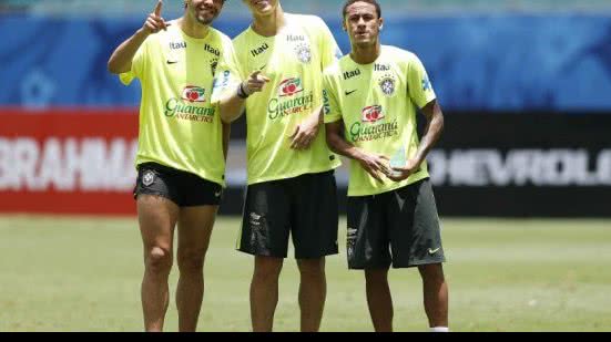 Imagem Com treino fechado em Pituaçu, Seleção finaliza preparação para enfrentar o Peru