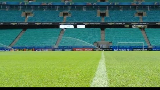 Imagem Após solicitar retirada de marca da Itaipava, CBF divulga vídeo da Arena