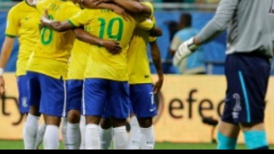 Imagem Na Fonte Nova, Seleção Brasileira ganha do Peru e assume o terceiro lugar