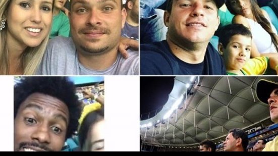 Imagem Jogadores do Vitória marcam presença na Arena para assistir a Seleção Brasileira