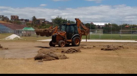 Imagem  Bahia inicia obras no Fazendão para temporada 2016