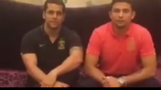 Imagem Vídeo: com preparador físico e chineses, Elkeson convoca torcida do Vitória