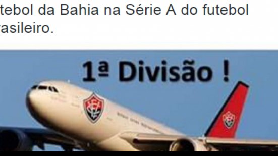 Imagem Políticos baianos comemoram acesso do Vitória à série A