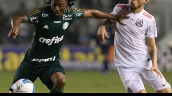 Imagem Santos vence o Palmeiras e larga na frente na final da Copa do Brasil
