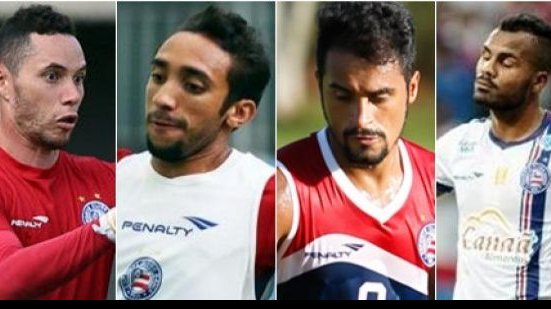 Imagem Bahia inicia reformulação no elenco e quatro jogadores deixam o clube