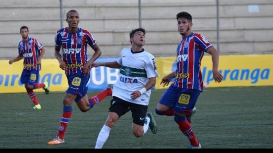 Imagem Campeonato Nacional sub-20: Bahia segue sem vencer e empata com o Coritiba