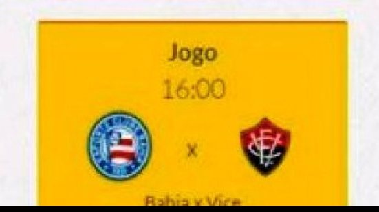 Imagem Em site oficial, Bahia chama Vitória de ‘Vice’ na programação do Baianão
