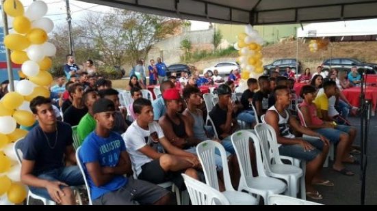 Imagem Bahia promove confraternização para atletas da base e funcionários