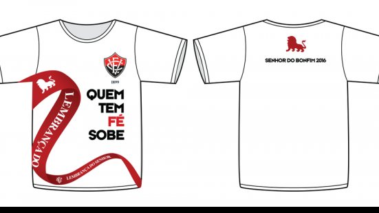 Imagem Vitória lança camisa em homenagem à Lavagem do Bonfim: quem tem fé sobe