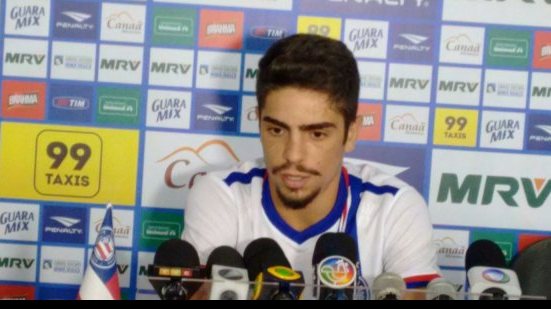 Imagem Atacante é apresentado e espera colocar o Bahia de volta à Série A