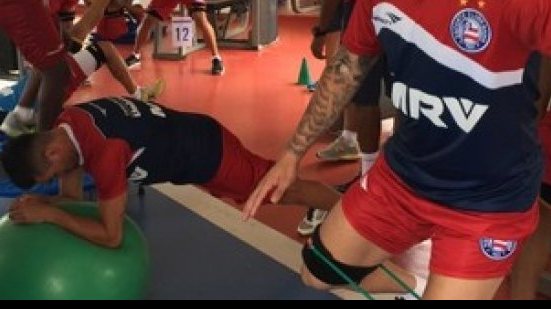 Imagem Bahia faz treino físico e exames no segundo dia da pré-temporada