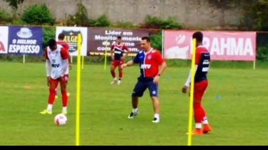 Imagem Treino tático fecha primeira semana de treinos do Bahia em 2016