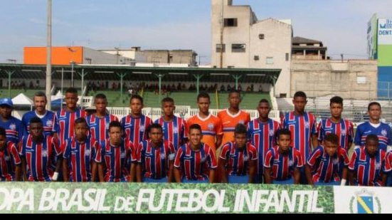 Imagem  Bahia estreia na Copa do Brasil sub-15 contra o Internacional