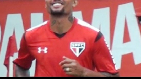 Imagem Emprestado, Kieza já treina no São Paulo antes de ser apresentado oficialmente