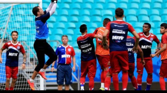 Imagem Apesar de não confirmar, Doriva repete escalação e Bahia encerra preparação
