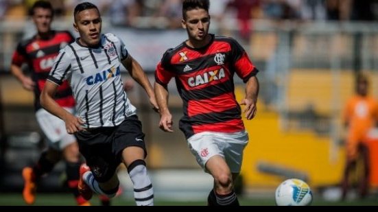 Imagem  Nos pênaltis, Flamengo vence o Corinthians e conquista Copa SP