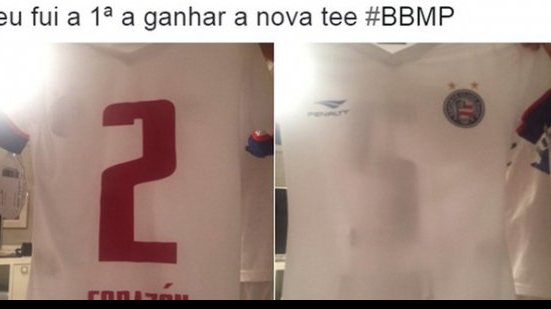 Imagem Após Safadão, Cláudia Leitte também ganha camisa do Bahia