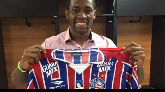 Imagem Novo reforço do Bahia, Tinga será apresentado oficialmente na Fonte Nova