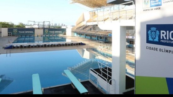 Imagem Parque Aquático Maria Lenk reabre para evento-teste de saltos ornamentais