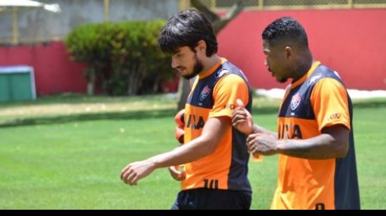 Imagem Com Leandro Domingues, Vitória está relacionado para duelo de domingo