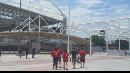 Imagem Entorno das arenas olímpicas no Rio tem problemas de acessibilidade