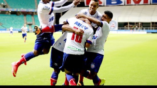 Imagem Confira os gols do Bahia sobre o Galícia pelo Baianão