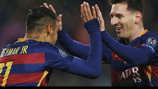 Imagem Com gols do trio MSN, Barcelona vence o Arsenal e vai às quartas da Liga