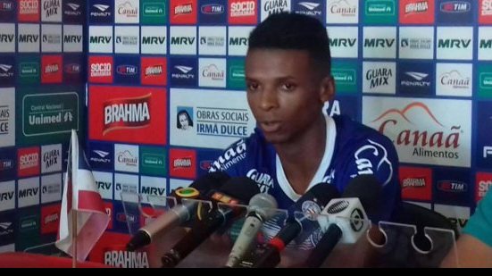 Imagem Novo atacante do Bahia se coloca à disposição de Doriva: estou pronto para jogar