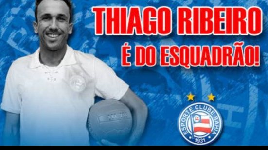Imagem Contrato de Thiago Ribeiro com o Bahia prevê liberação para proposta do exterior