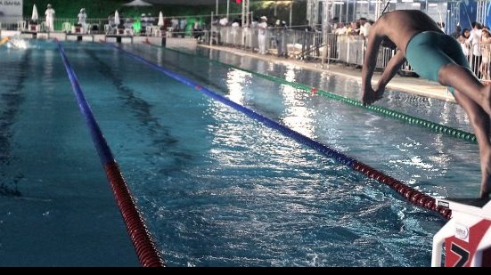 Imagem Entrega de piscinas marca a criação do Centro Olímpico de Natação