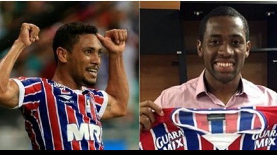Imagem Tratamento intensivo: Hernane e Tinga devem voltar ao Bahia antes do previsto