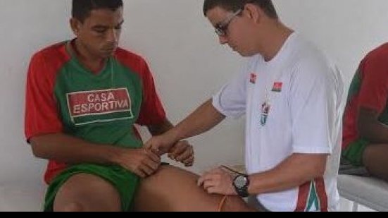 Imagem Recuperado de lesão, meia pode reaparecer no Flu de Feira diante do Bahia