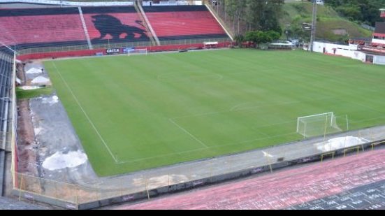 Imagem Obras em campos do Barradão seguem a todo vapor; confira fotos