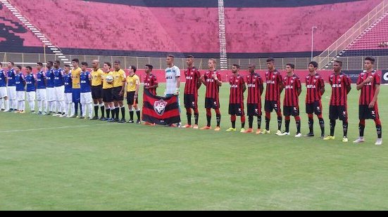 Imagem Copa do Brasil Sub-17: Vitória arranca empate heroico com o Cruzeiro no Barradão
