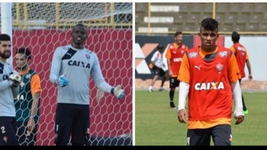 Imagem Após período na seleção sub-20, Caíque e Nickson são reintegrados no Vitória