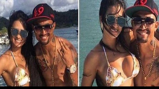 Imagem Kieza e musa do Vitória exibem boa forma em passeio de lancha 