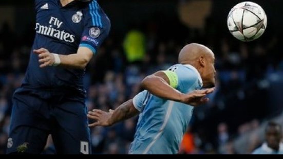 Imagem Champions League: sem CR7, Real Madrid fica no empate com City