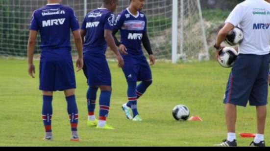 Imagem Novamente sem Hernane, Bahia segue preparação para clássico BAVI