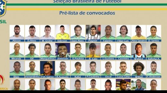 Imagem Dunga divulga pré-lista da Copa América sem David Luiz, Thiago Silva e Marcelo