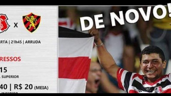 Imagem Com clubes de Série A, final Pernambucana custa metade do preço cobrado na Bahia
