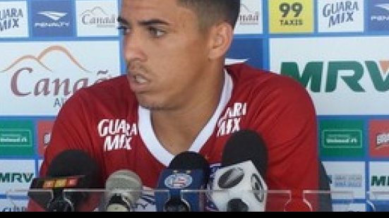 Imagem Rômulo deve seguir de fora do clássico contra o Vitória