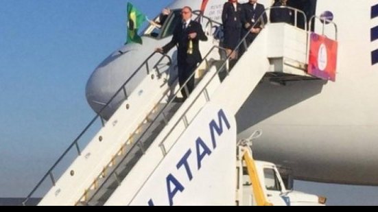 Imagem   Lanterna dos Jogos Olímpicos já está no Palácio do Planalto