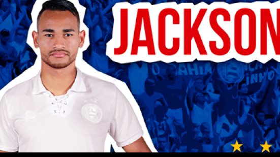 Imagem Jackson é regularizado e pode estrear sábado pelo Bahia