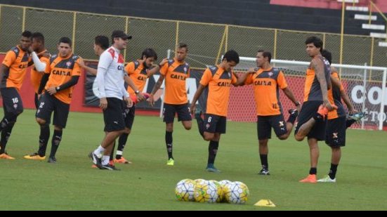 Imagem Vitória segue preparação para encarar a Lusa