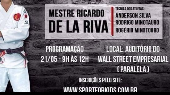 Imagem Treinador de Anderson Silva, Minotauro e Minotouro vem a evento em Salvador
