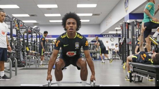 Imagem  Seleção Brasileira faz primeiro treinamento nos EUA