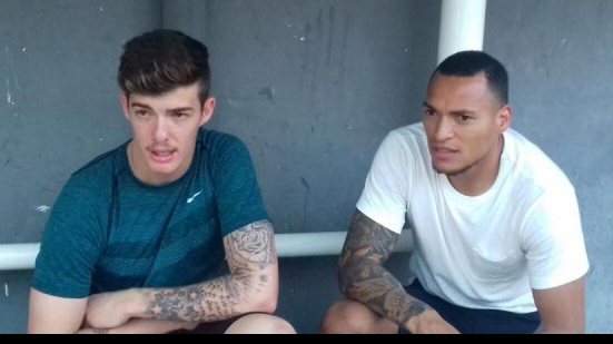 Imagem Após Talisca, Titi e Bruno Paulista visitam ex-companheiros no Bahia