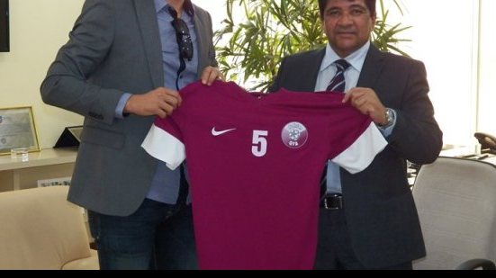 Imagem Presidência da FBF recebe visita de ex-jogadores baianos
