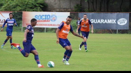 Imagem Bahia realiza último treino para partida contra o Naútico