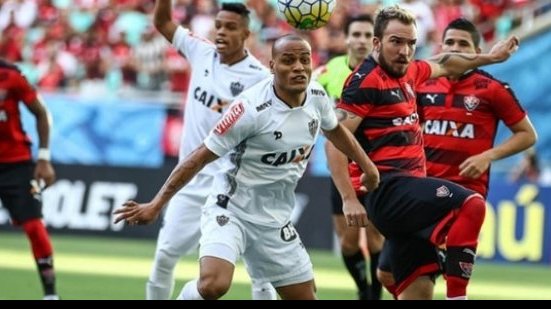 Imagem Confira os gols do empate entre Vitória e Atlético-MG